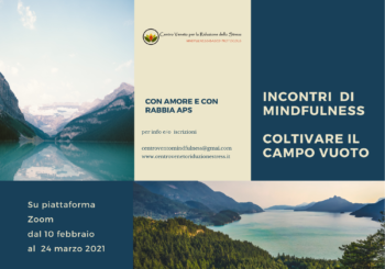 Incontri online di Mindfulness – Coltivare il campo vuoto