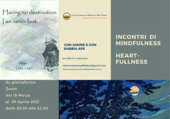 Incontri online di Mindfulness – Heart-full-ness